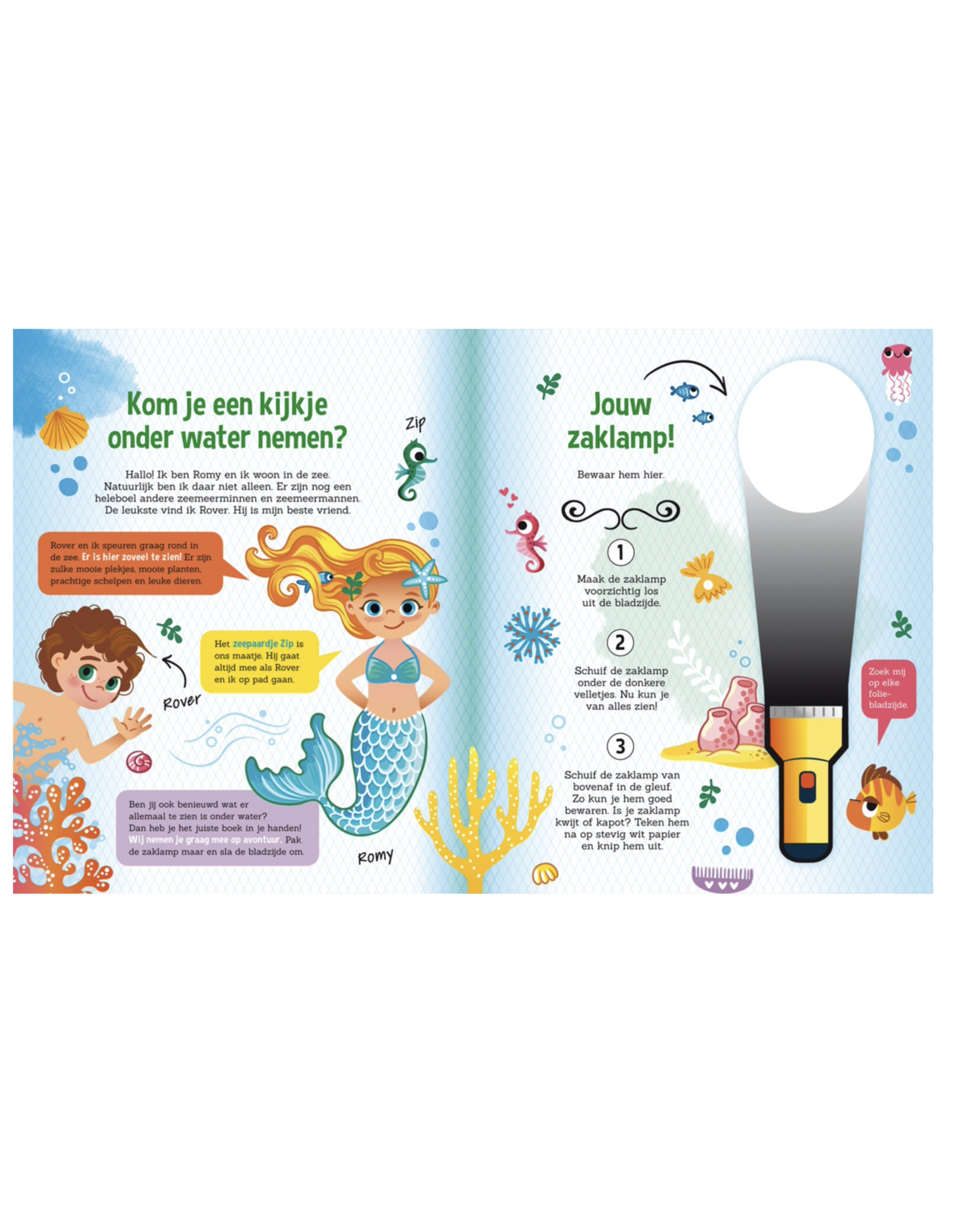 Lantaarn Speuren in de zeemeerminnen