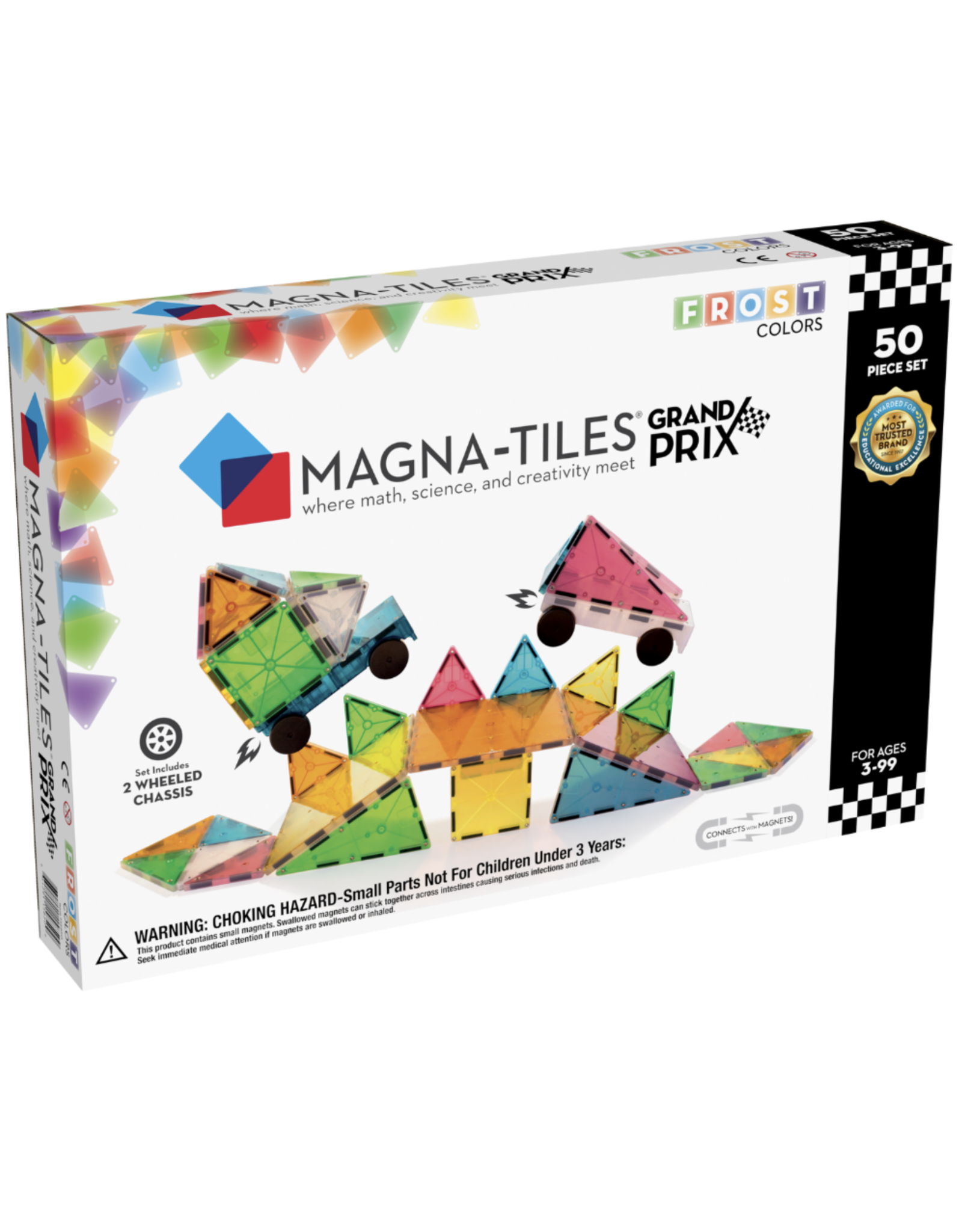 Magna-Tiles Magna Tiles GrandPrix  50 stuks