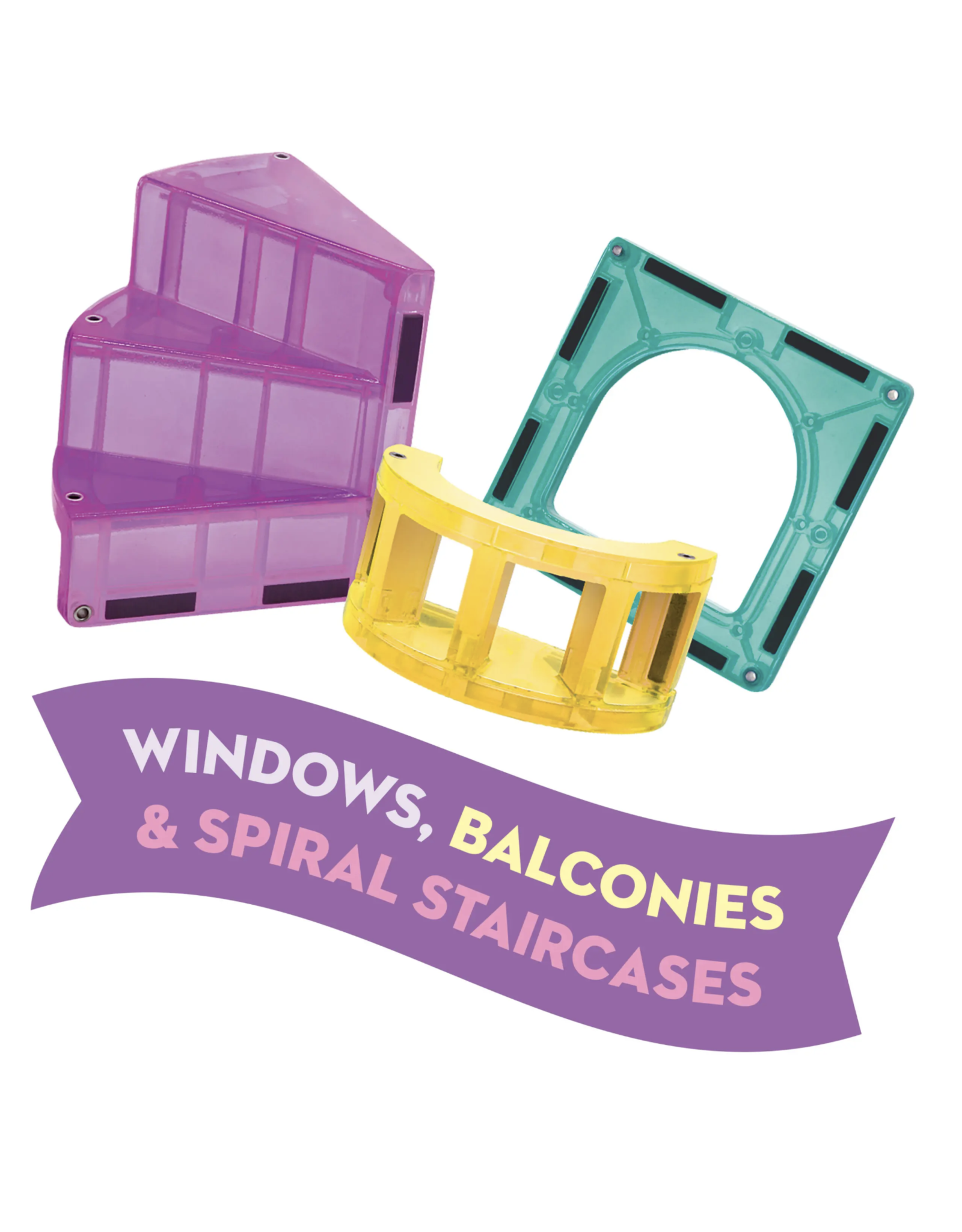 Magna-Tiles Magna Tiles Castle DLX  48 piece set