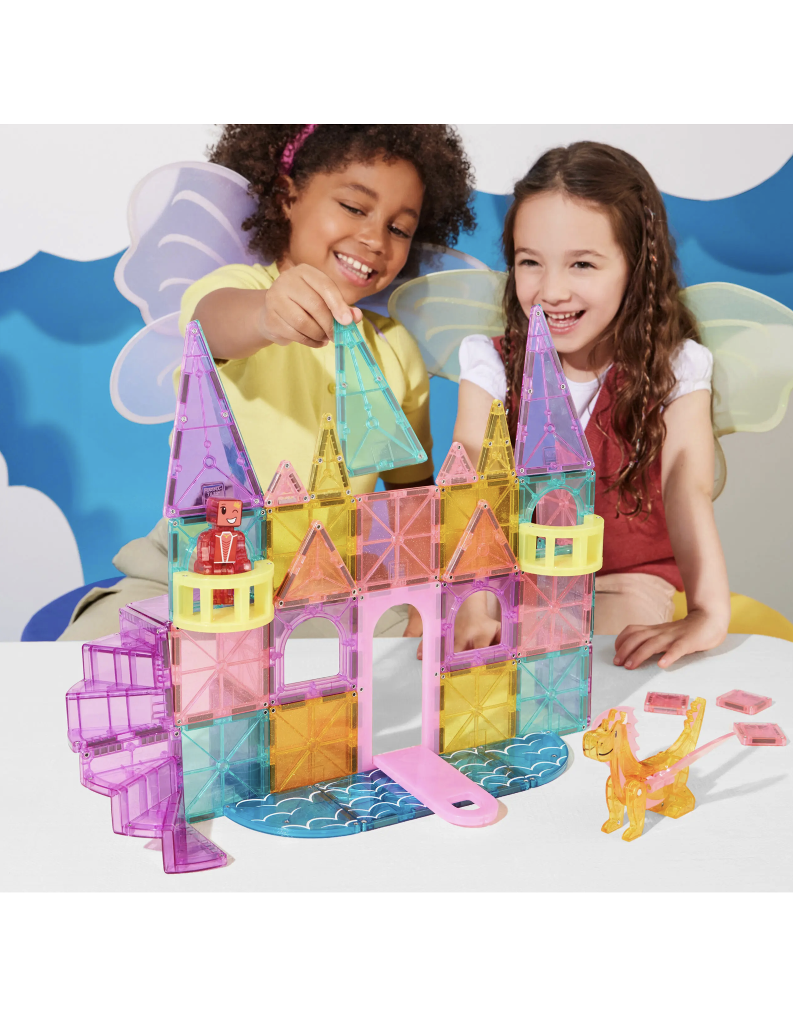 Magna-Tiles Magna Tiles Castle DLX  48 piece set