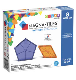 Magna-Tiles Magna Tiles Polygons 8 stuks uitbreidingsset Magna-Tiles Magna Tiles Polygons 8 stuks uitbreidingsset
