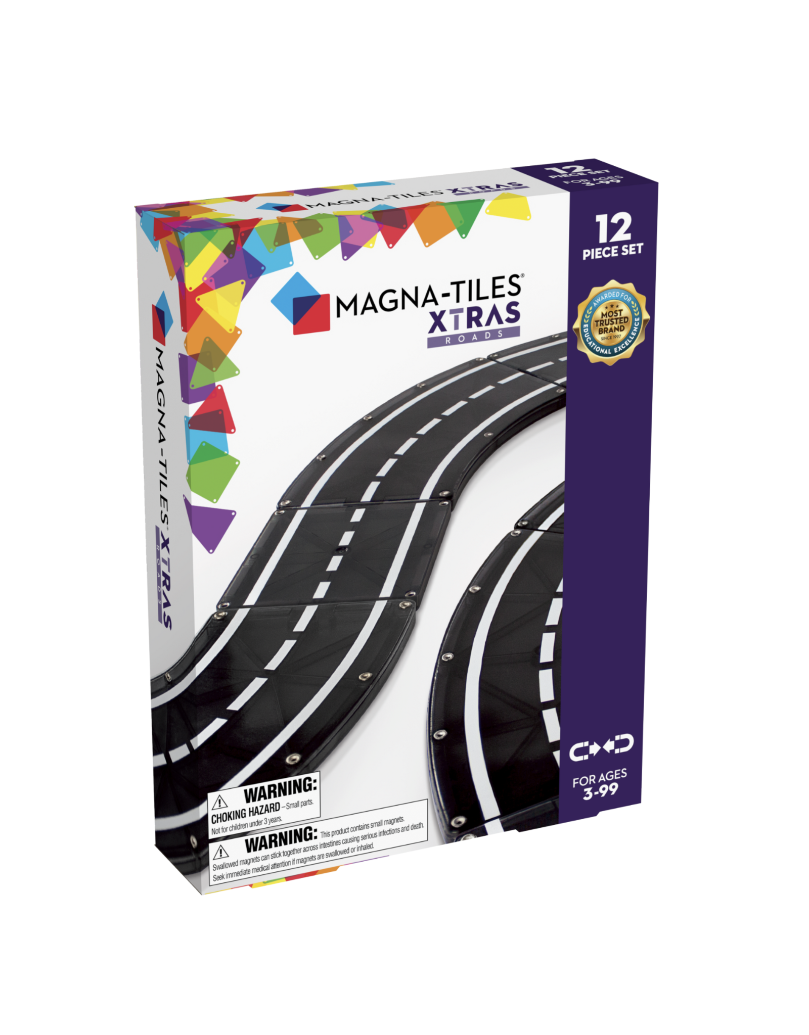 Magna-Tiles Magna Tiles 23812 XTRAS Roads