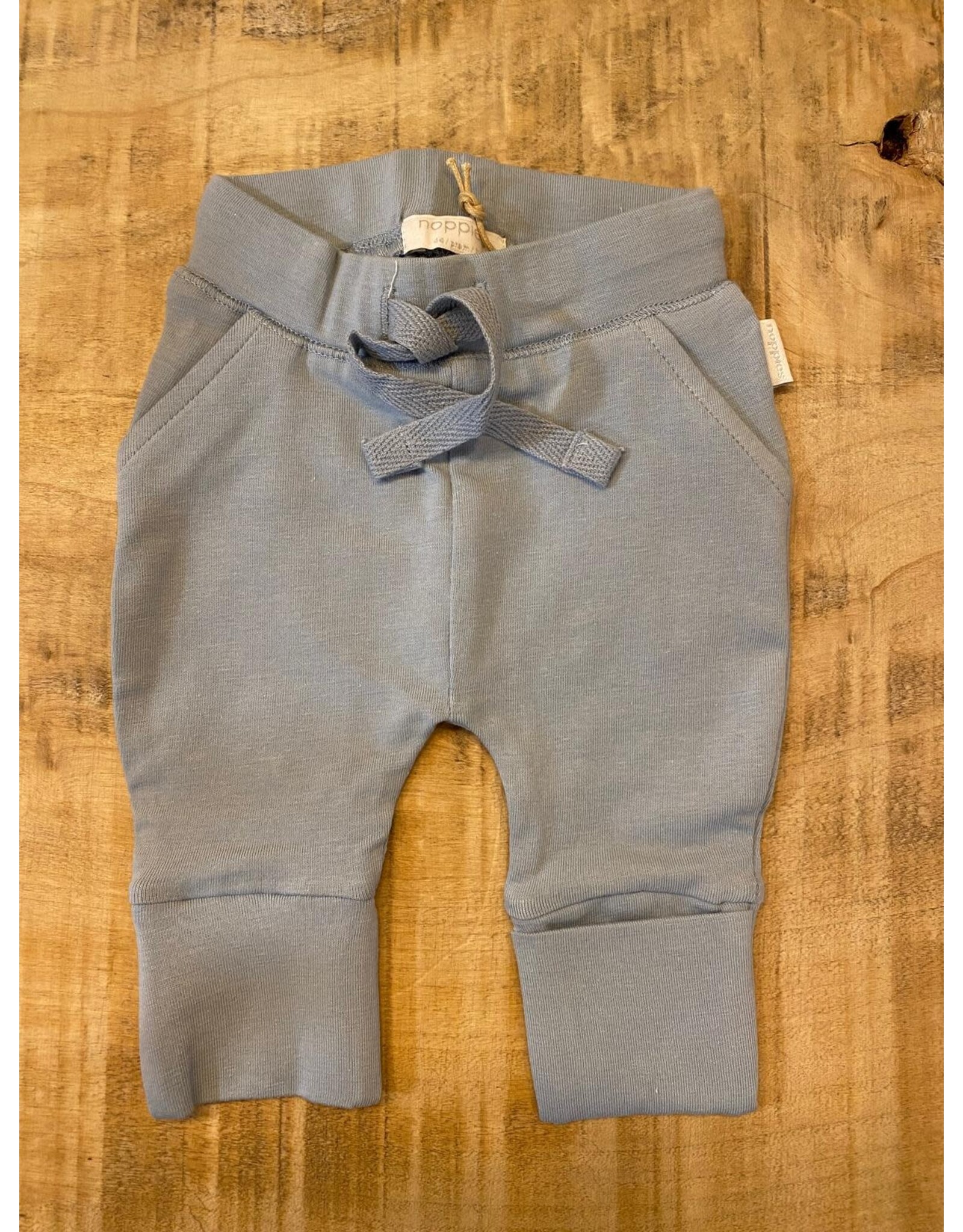 Noppies Unisex Pants Naupli regular fit Blue Fog NOS