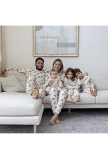 Feetje Pyjama wafel - Family Edition Champagne 2024