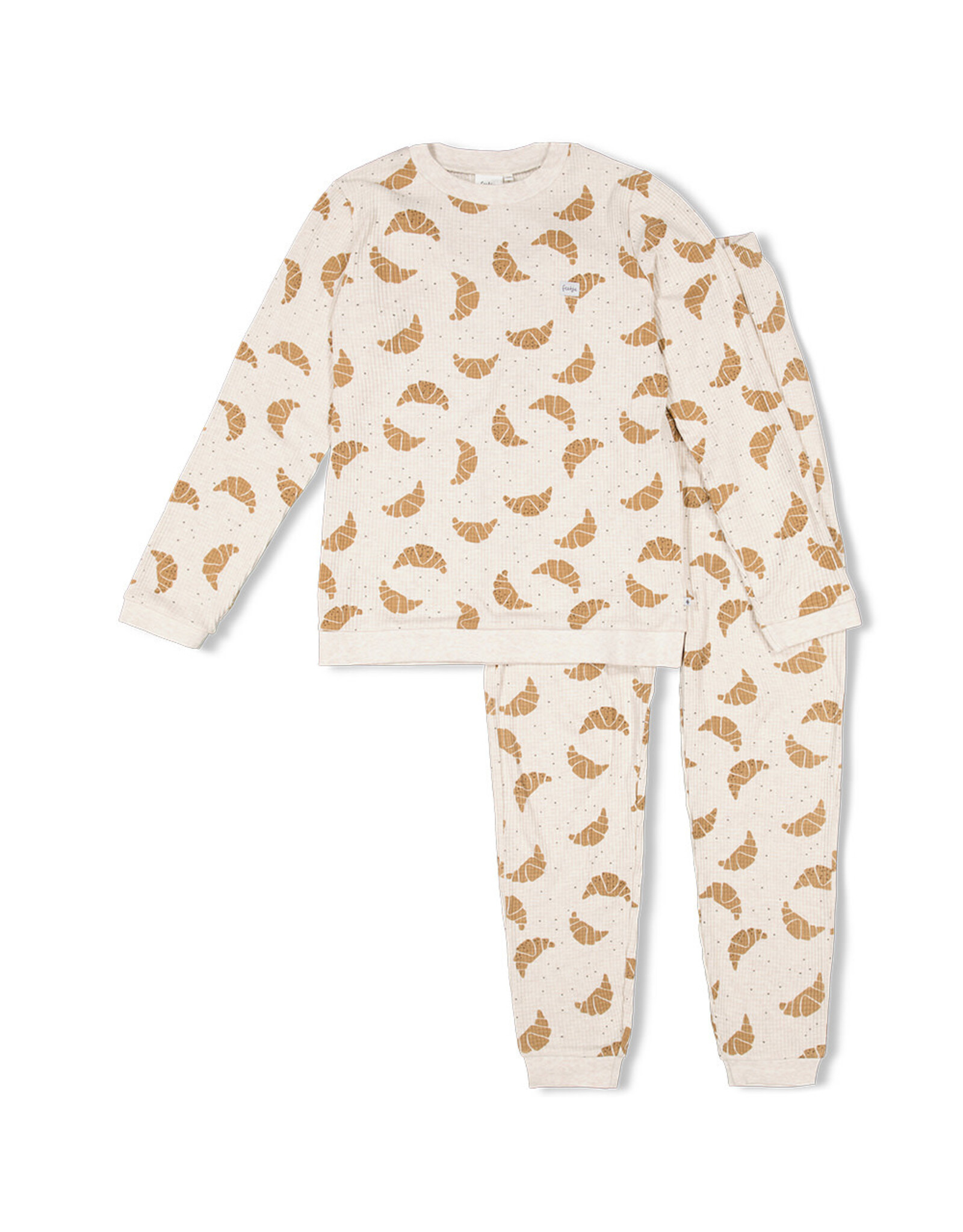 Feetje Pyjama wafel - Family Edition Champagne 2024