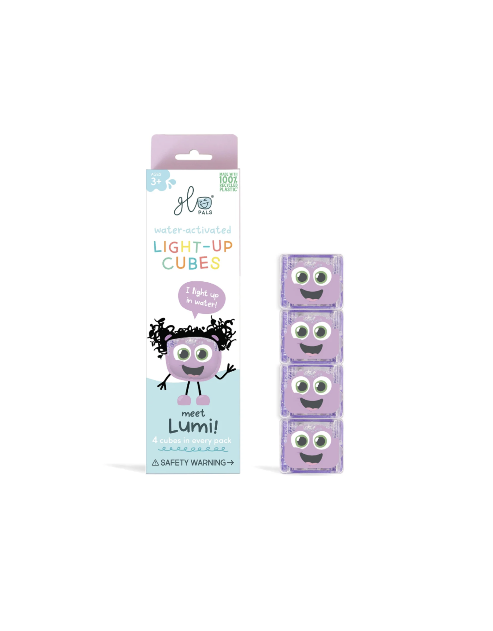 Glo pals Glo Pals light up cubes ( set 4 ) Lumi