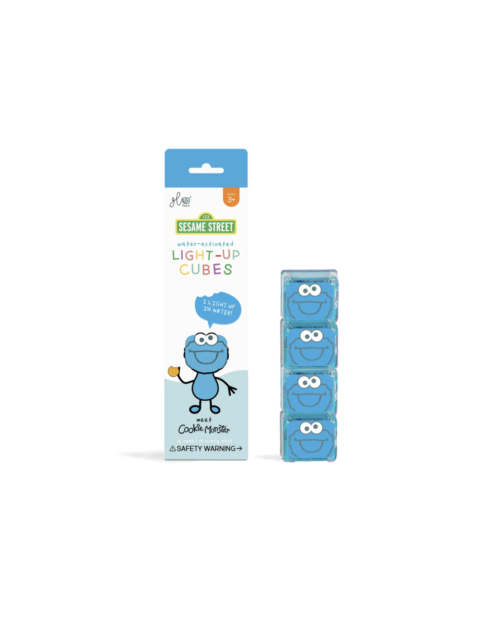 Glo pals Glo Pals light up cubes ( set 4 ) Cookie