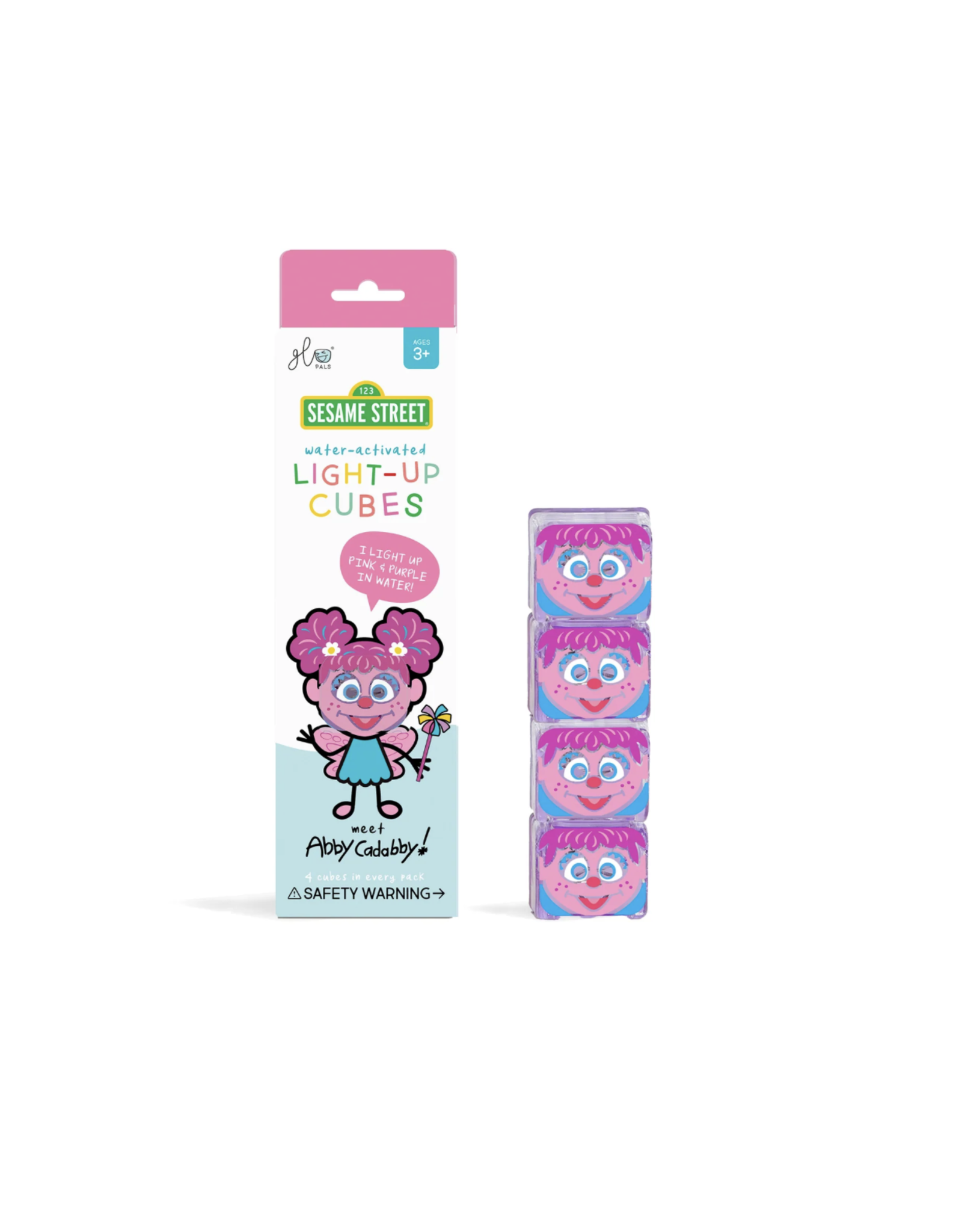 Glo pals Glo Pals light up cubes ( set 4 ) Abby