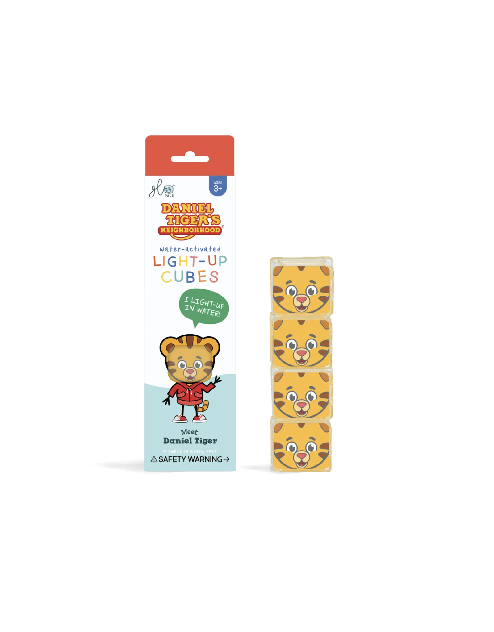 Glo pals Glo Pals light up cubes ( set 4 ) Daniel Tiger