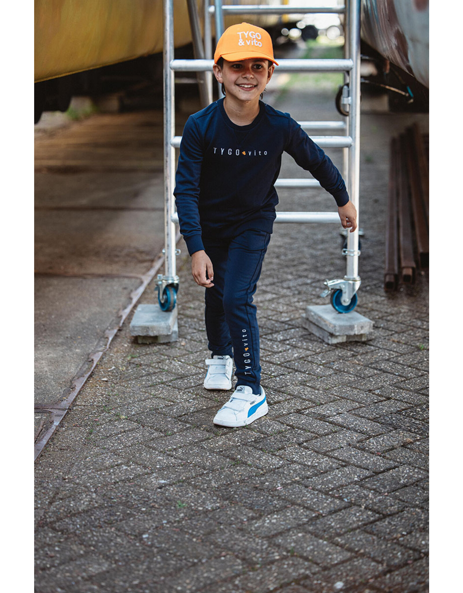 Tygo & vito TV boys sweater TYGO & vito embro Navy
