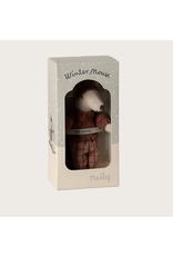 Maileg Winter mouse with ski set Big sister Rose