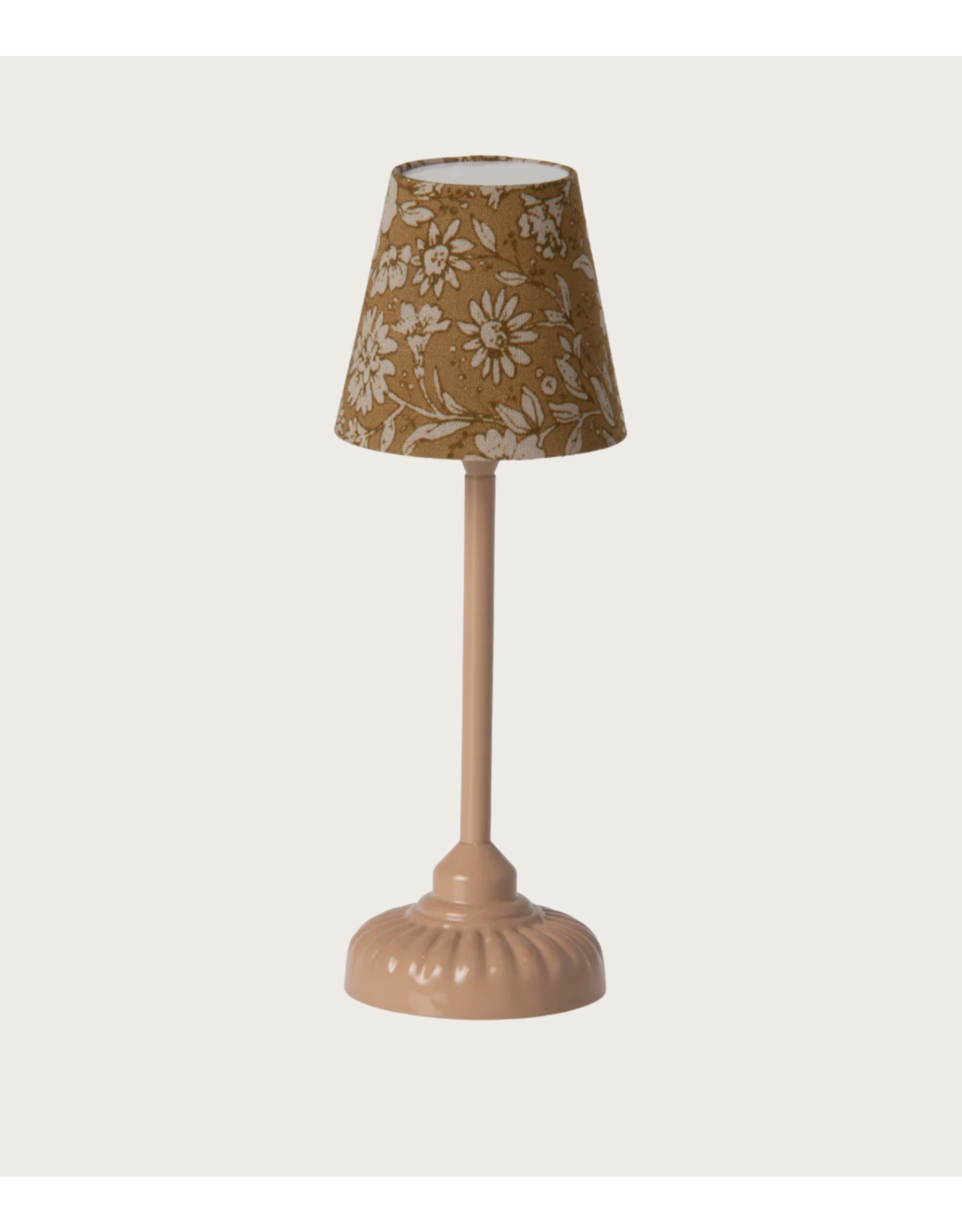 Maileg Vintage floor lamp, Mouse Dark powder