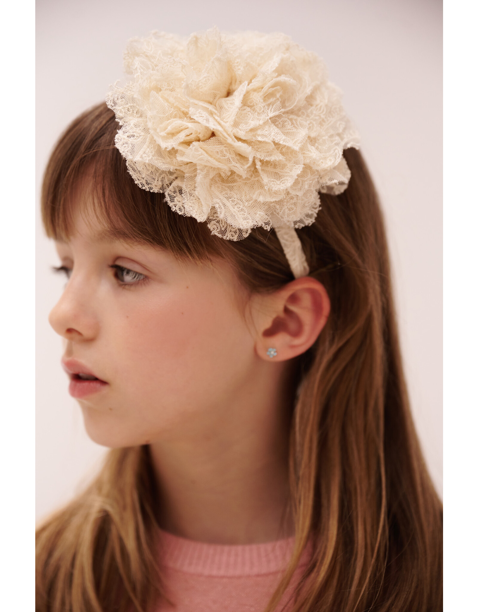 Nono Flower Belt to customize your style Pearled Ivory