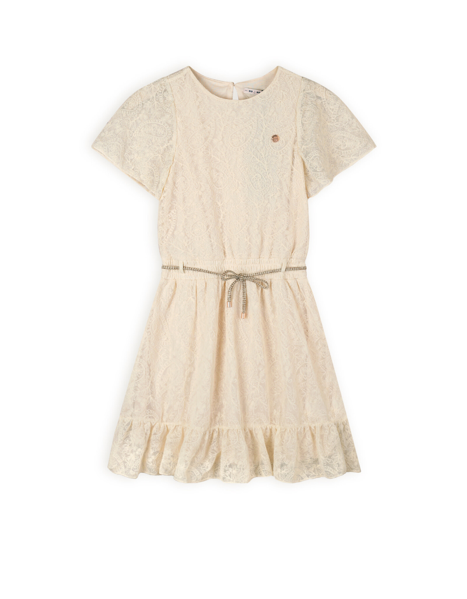 Nono Mireal Embroidered Mesh Pearled Ivory