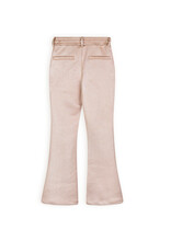 Nono Soy Suede foil printed flared pants Light Gold