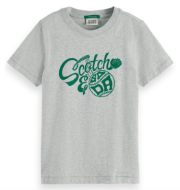 Scotch & Soda Regular-fit Scotch & Soda t-shirt MEDIUM GREY