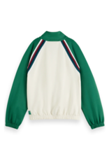 Scotch & Soda Tracksuit jacket LIGHT BEIGE