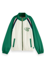 Scotch & Soda Tracksuit jacket LIGHT BEIGE