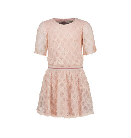 Like Flo Flo girls dress with fancy fabric + lining Blush -