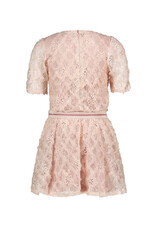 Like Flo Flo girls dress with fancy fabric + lining Blush