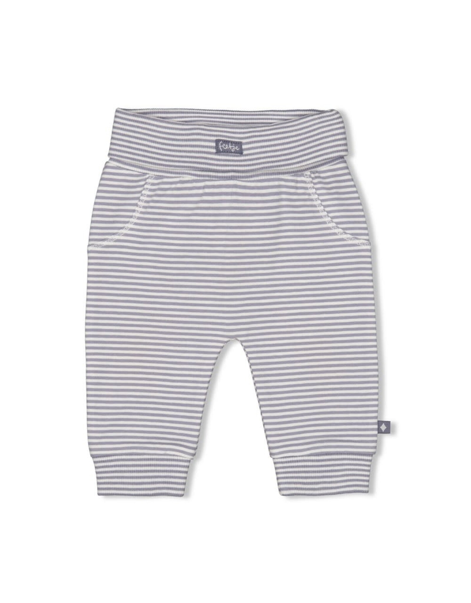 Feetje Broek streep - Farm Life Indigo