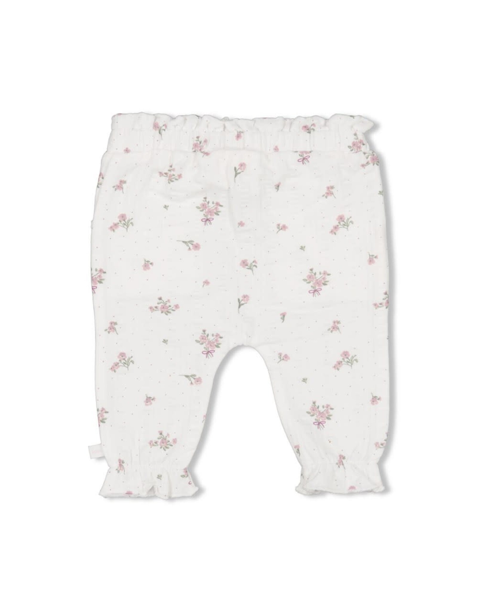 Feetje Broek AOP - Blossom Offwhite