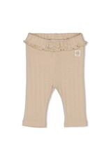 Feetje Legging pointelle rib - Starfish Wishes Zand
