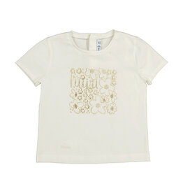 Mayoral Basic s/s t-shirt     White mini NOS