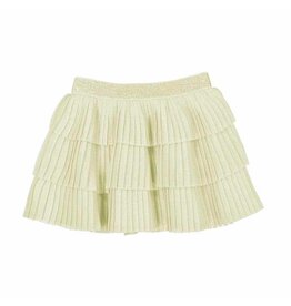Mayoral Pleated tulle skirt   Champagne mini