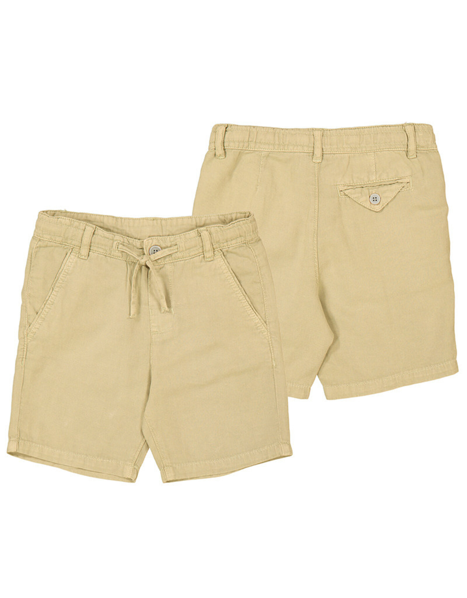 Mayoral Linen bermuda shorts   Cookie