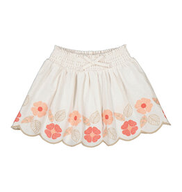 Mayoral Embroidered skirt  Bone