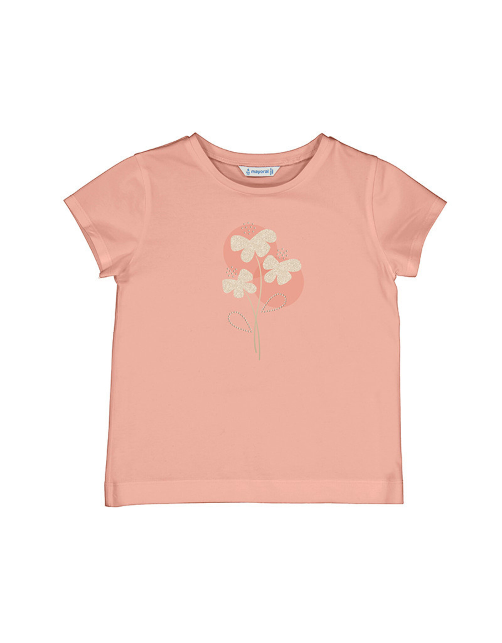 Mayoral Basic s/s t-shirt  Salmon