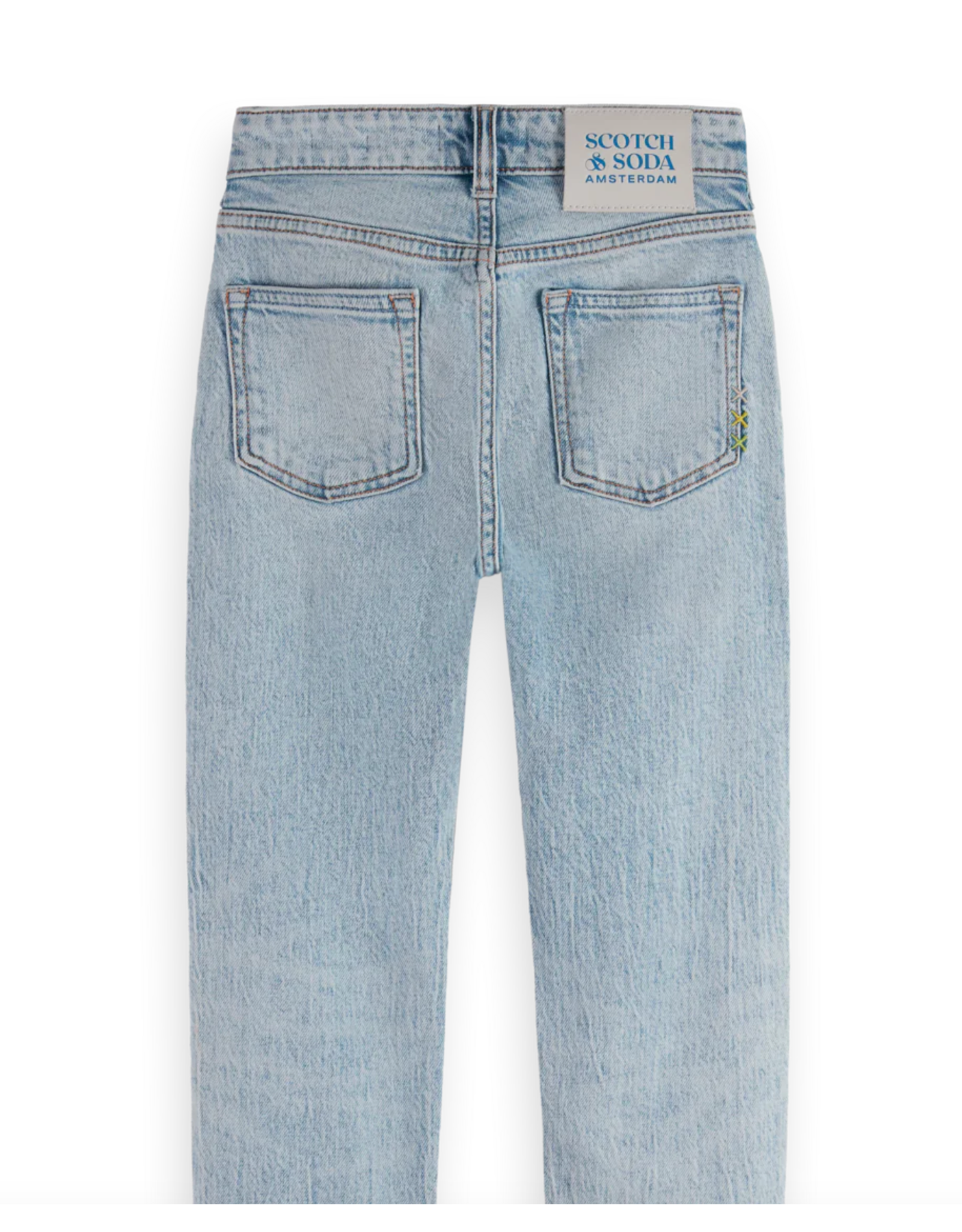 Scotch & Soda Dean loose tapered jeans  Spring lights MEDIUM BLUE