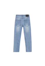Indian Blue Jeans 2650 Wide Loose Used Jeans Light Denim Blue Z25
