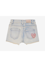 Daily7 Denim Shorts Patch Used Light Denim