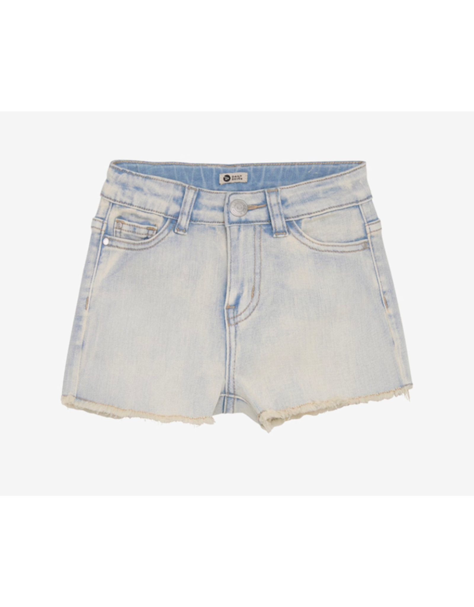 Daily7 Denim Shorts Patch Used Light Denim
