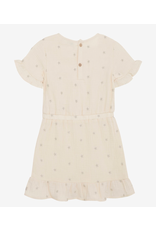 Daily7 Dress Allover Print Sandshell Z25