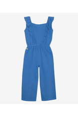 Daily7 Jumpuit Ruffle Dusty Royal Blue