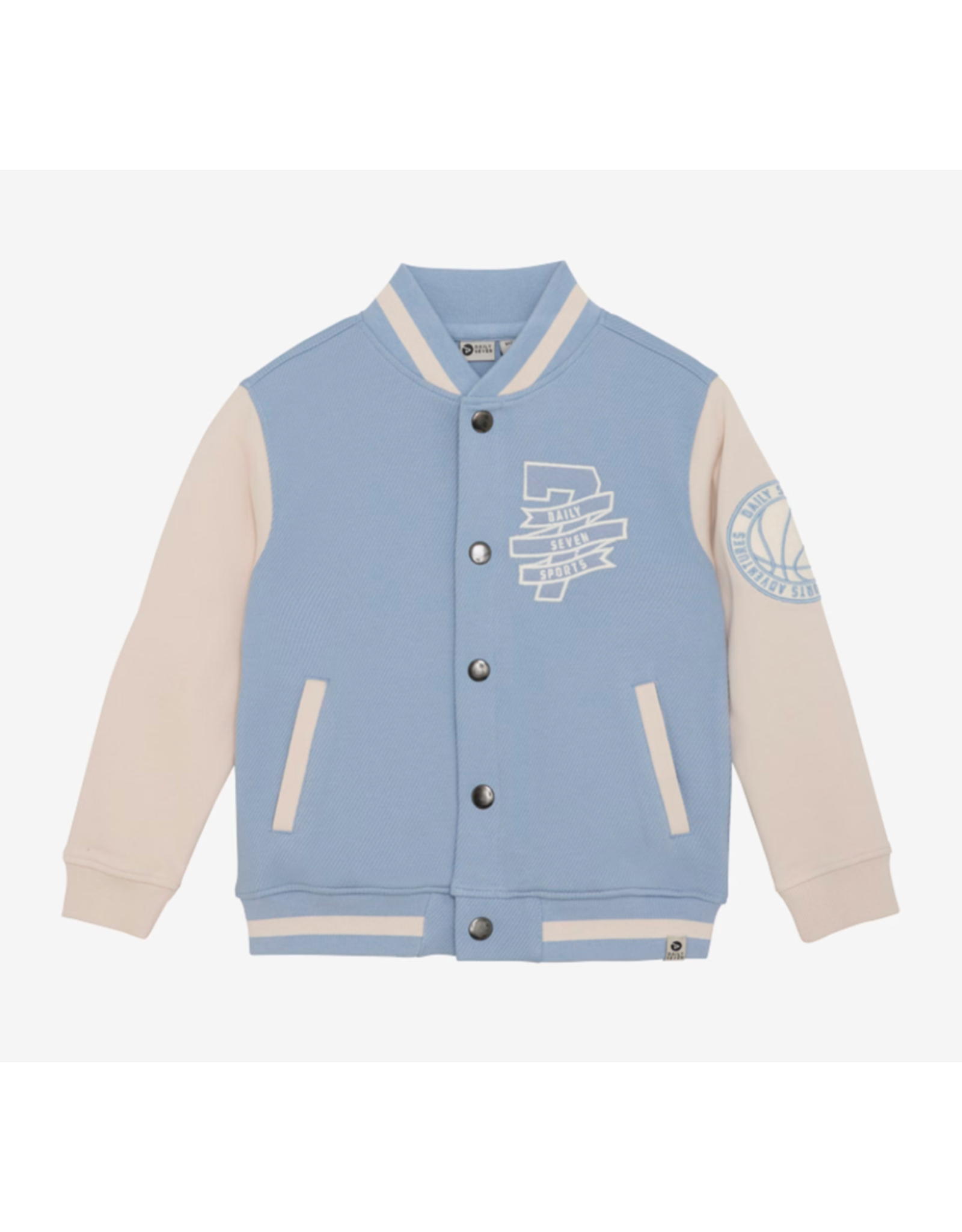 Daily7 Oversized Bomber Jacket Ashley Blue Z25