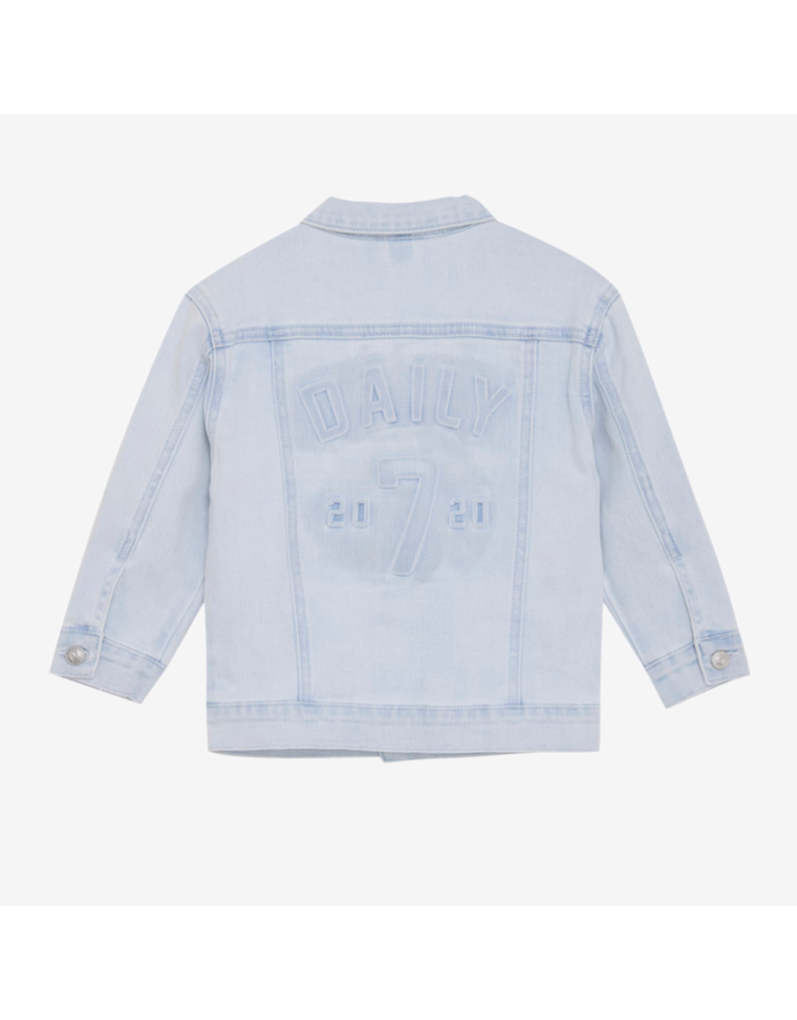 Daily7 Oversized Denim Jacket Light Denim Blue Z25