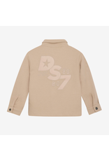 Daily7 Shirt Jacket Structure Latte Sand