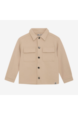 Daily7 Shirt Jacket Structure Latte Sand