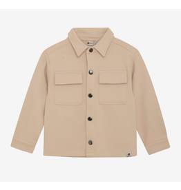 Daily7 Shirt Jacket Structure Latte Sand