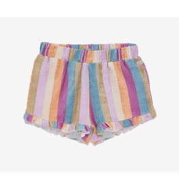 Daily7 Shorts Terry Stripe Cherry Purple