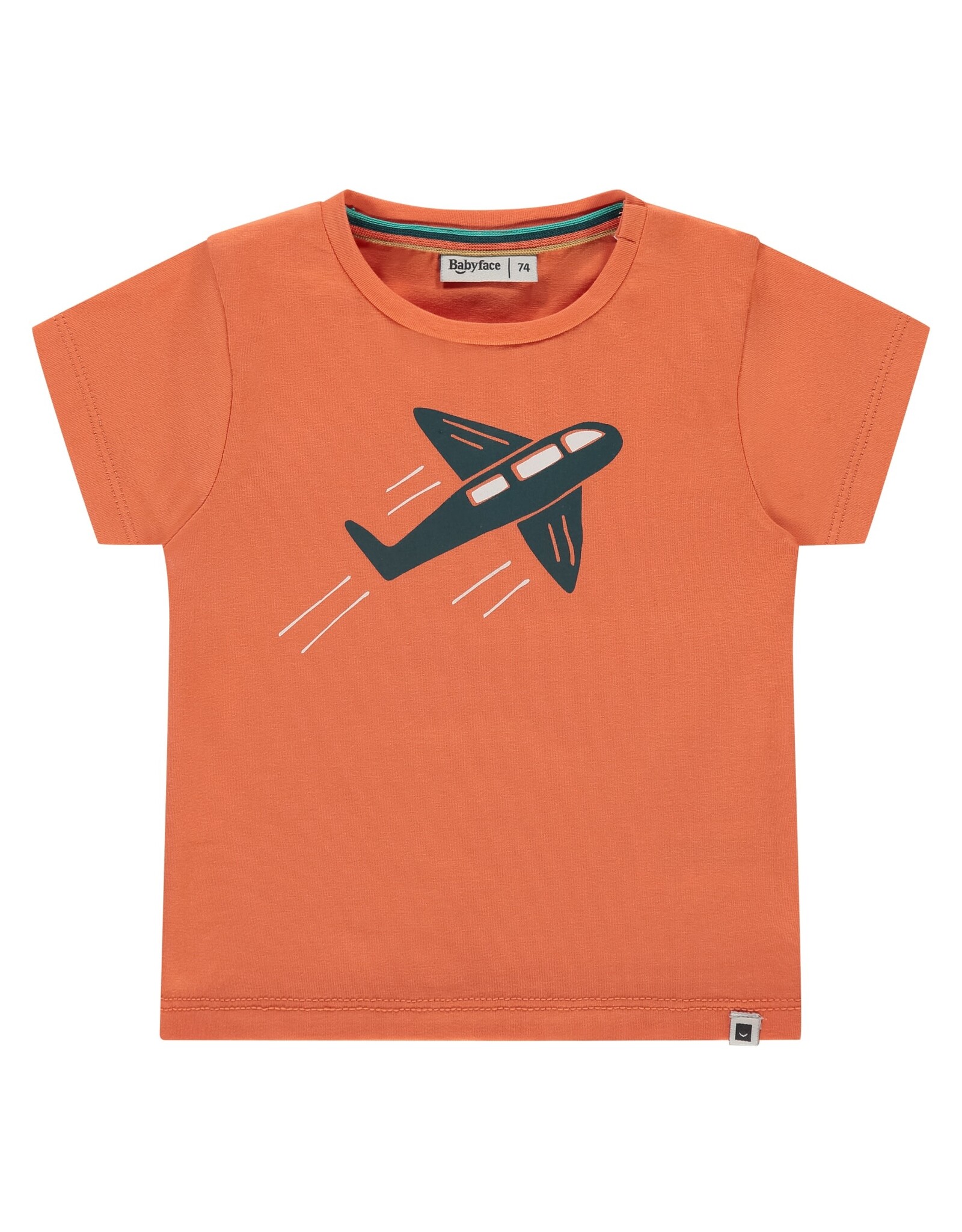 BABYFACE baby boys t-shirt short sleeve blood orange