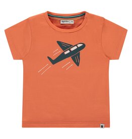BABYFACE baby boys t-shirt short sleeve blood orange S