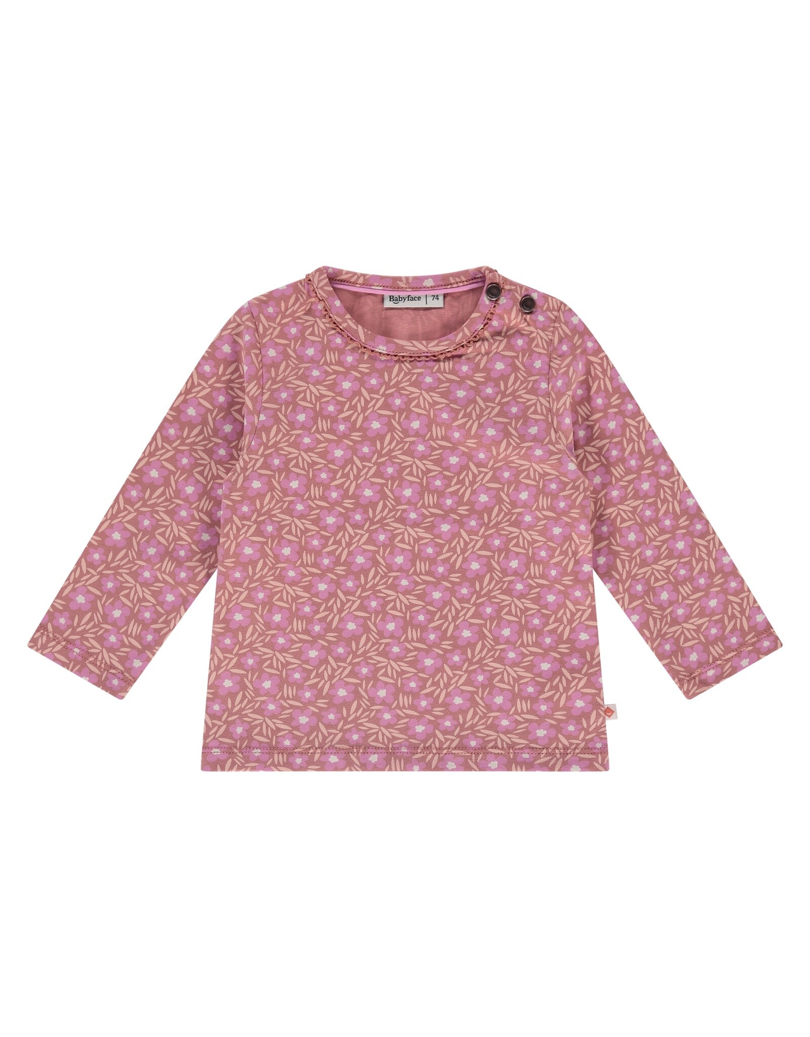 BABYFACE baby girls t-shirt long sleeve lemonade