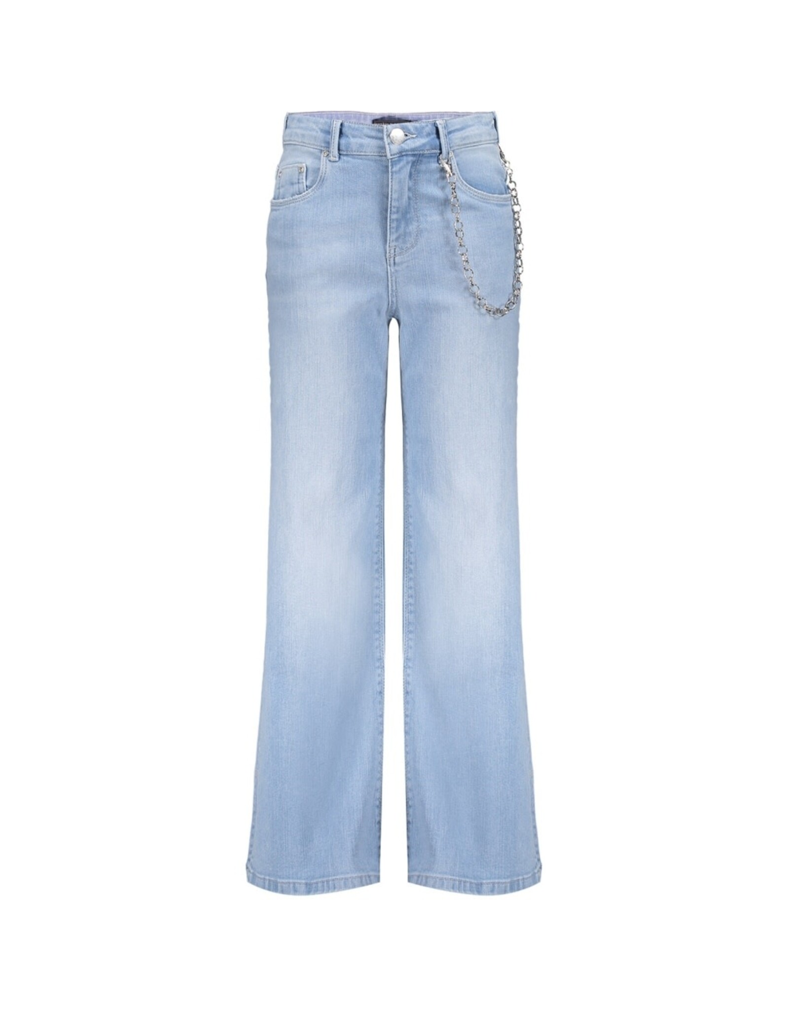 FRANKIE&LIBERTY Attitude Wide Leg MID BLUE DENIM