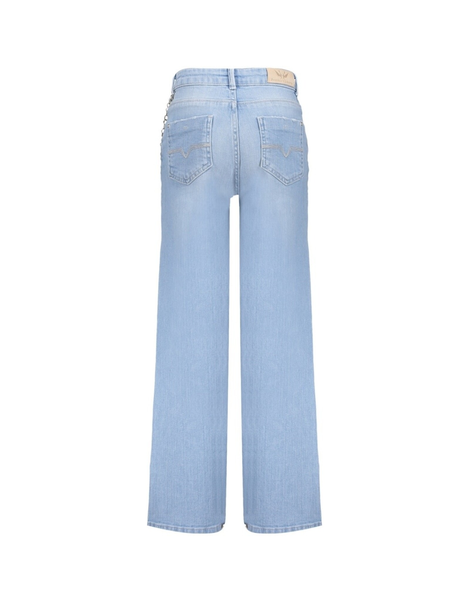 FRANKIE&LIBERTY Attitude Wide Leg MID BLUE DENIM