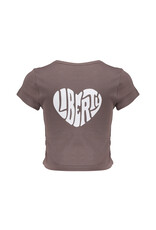 FRANKIE&LIBERTY Rowena Tee COFFEE BROWN